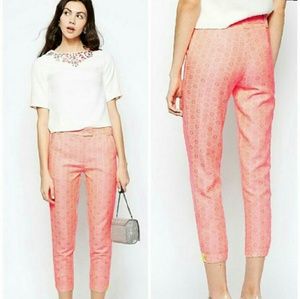 NWOT🔥ASOS Starlet Neon Coral Jacquard Pant🔥